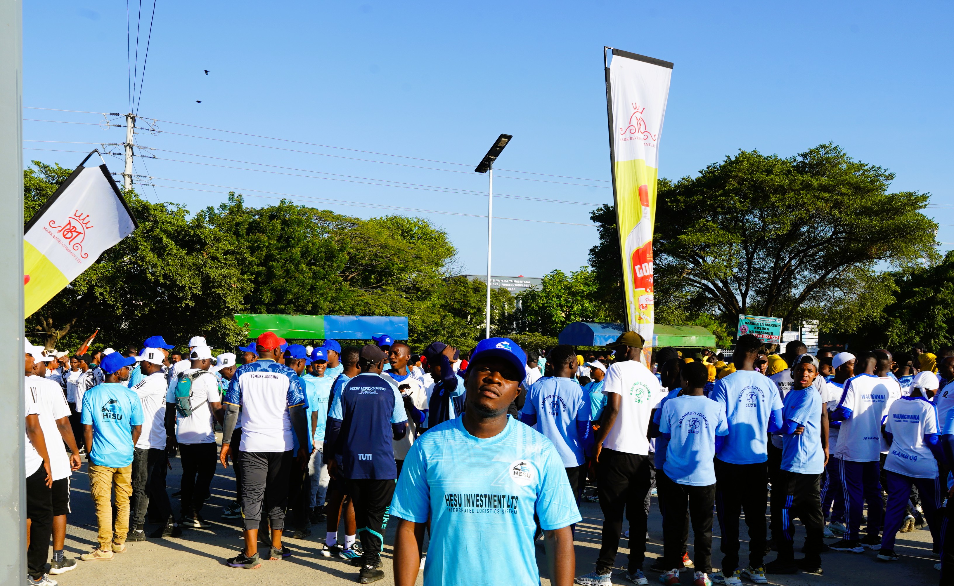 Community jogging event